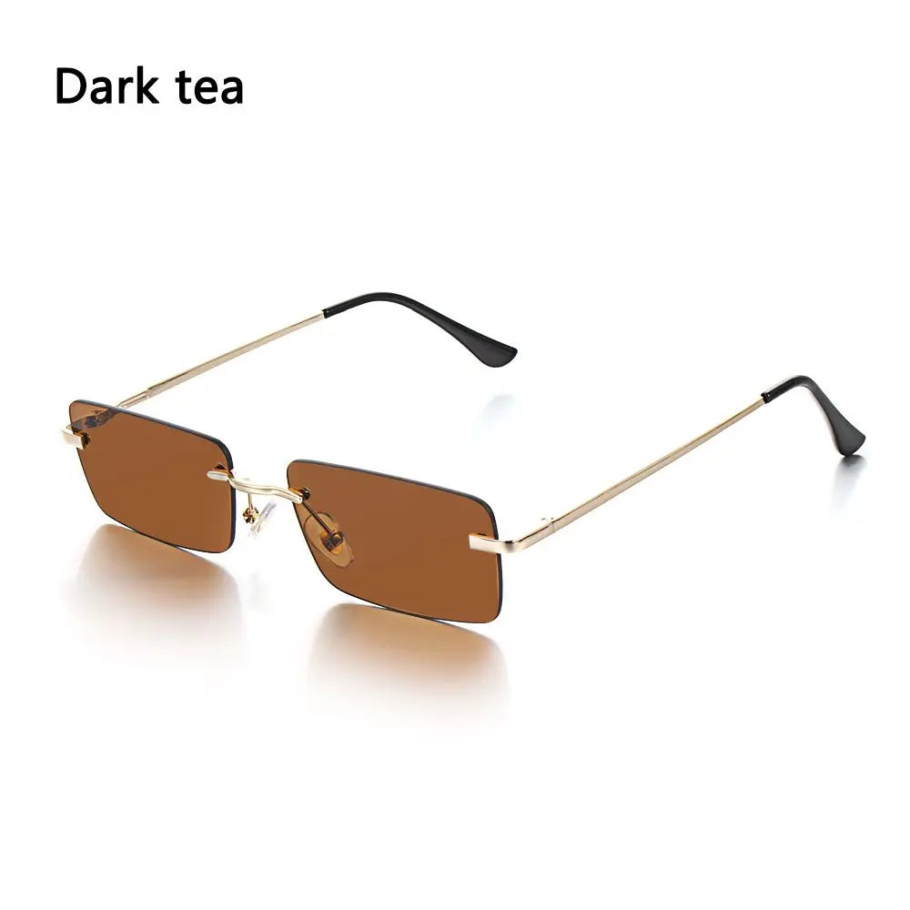 Royale Azure – Gradient Rimless Punk Shades