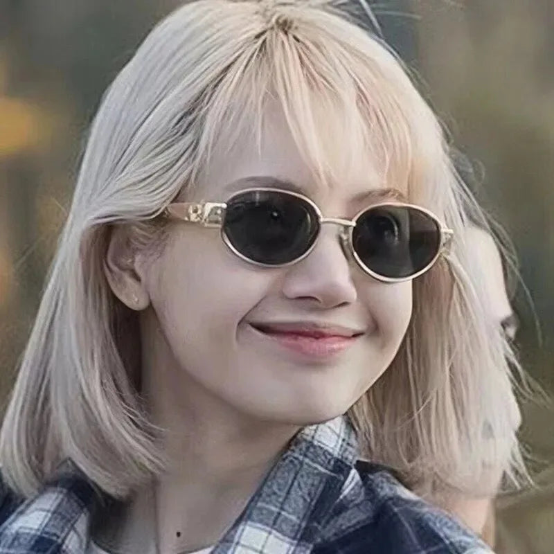 Royale Classic – Vintage Oval Gold-Frame Shades