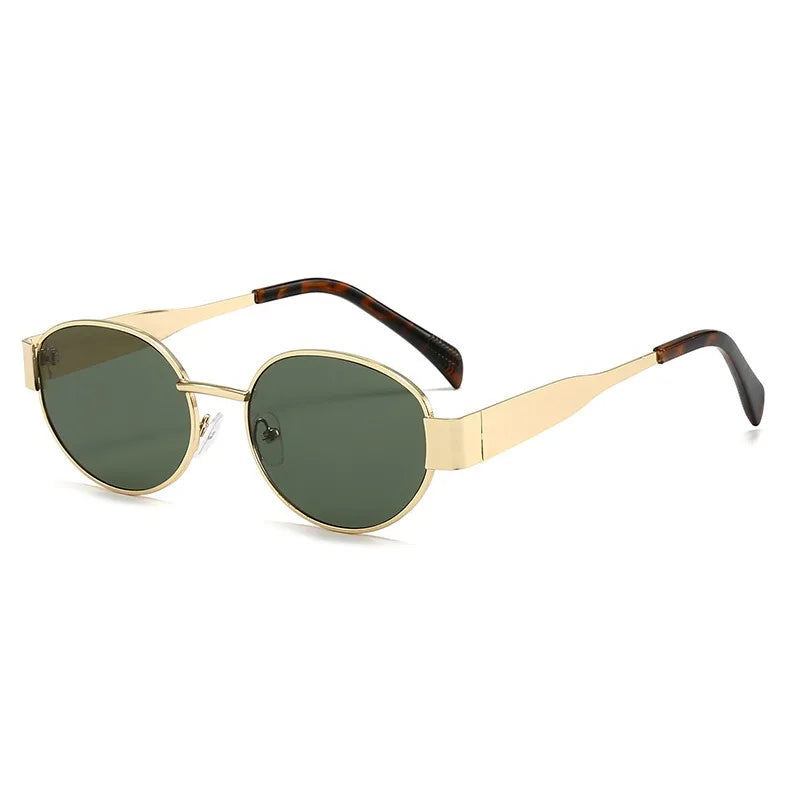 Royale Classic – Vintage Oval Gold-Frame Shades