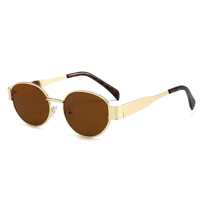 Royale Classic – Vintage Oval Gold-Frame Shades