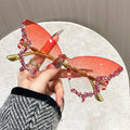 The Monarch Butterfly - Crystal Embellished Cat-Eye